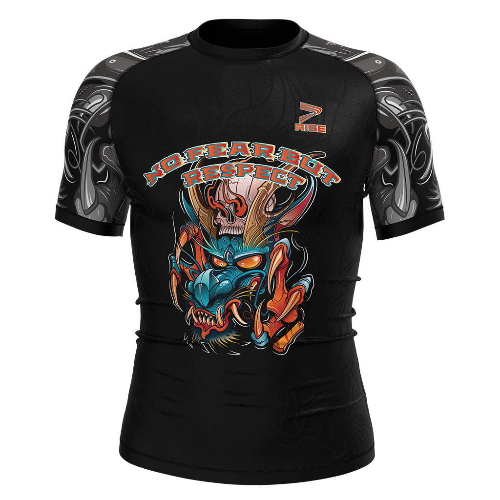 MMA short sleeve rash guards