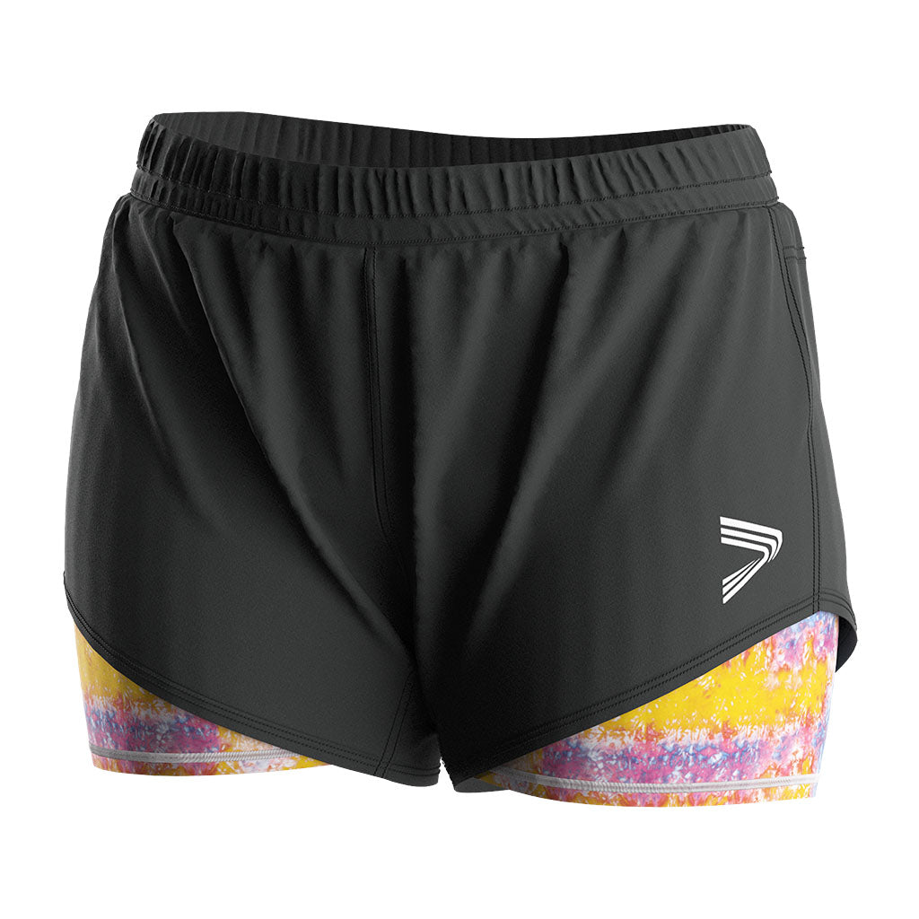 2 in 1 Women's Gym Shorts-Colors Available
